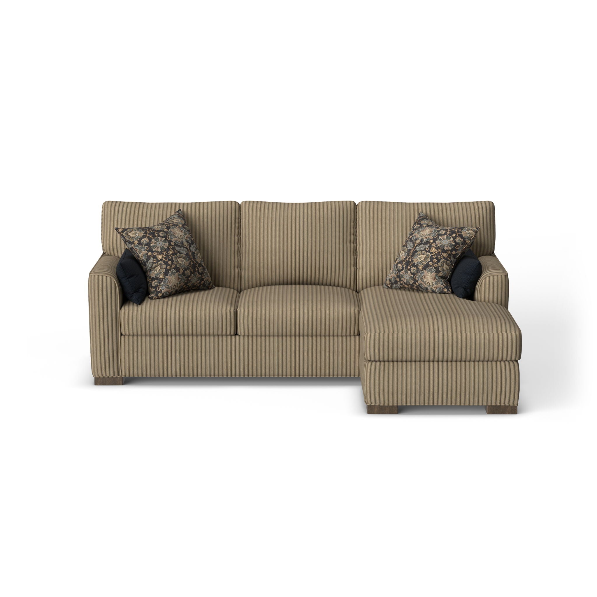 Jasper - Fabric Stationary Reversible Chaise Sofa