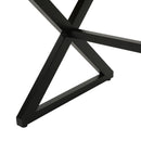 Rolando - Outdoor Aluminum Dining Table With Steel Frame