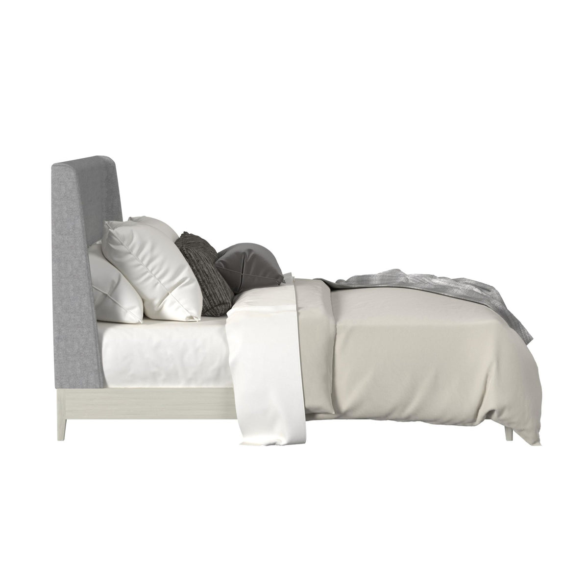 Westland Upholstered Bed in Gray by Elements International, view 8