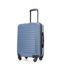 20" Carry On Luggage Lightweight Suitcase, Spinner Wheels