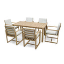 Patio Dining Set Outdoor Dining Table And Chair Set With And Removable Cushions For Patio