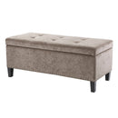 Modern Tufted Top Soft Close Storage Bench