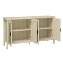 Rattan 4 Door Cabinet, Suitable For Bedroom - Natural