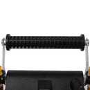 Heavy Duty 12V Dual Cylinder Air Compressor, Tire Inflator With Gauge - Yellow / Black