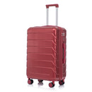 3 Pieces Set 20" / 24" / 28" Spinner Wheel Luggage With Combination Lock