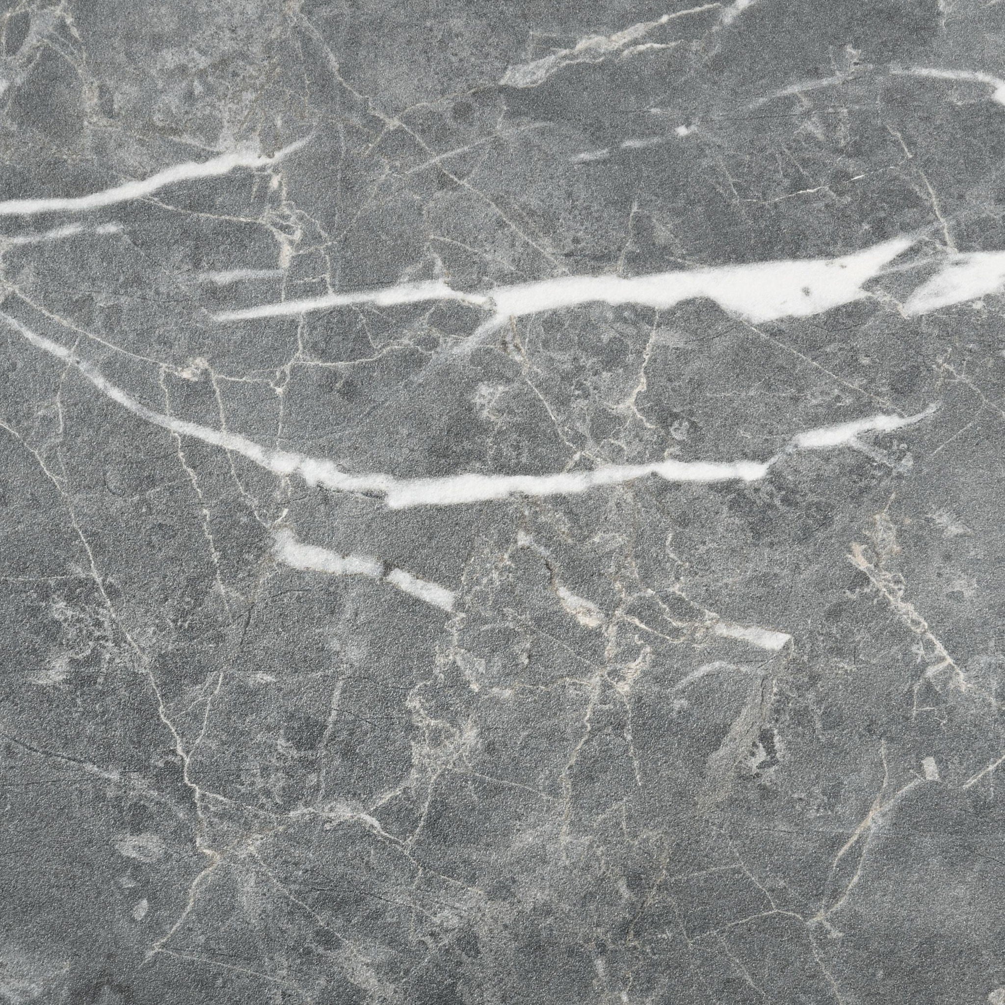 Franklin 50-inch Round Dining Table Grey and Dark Brown