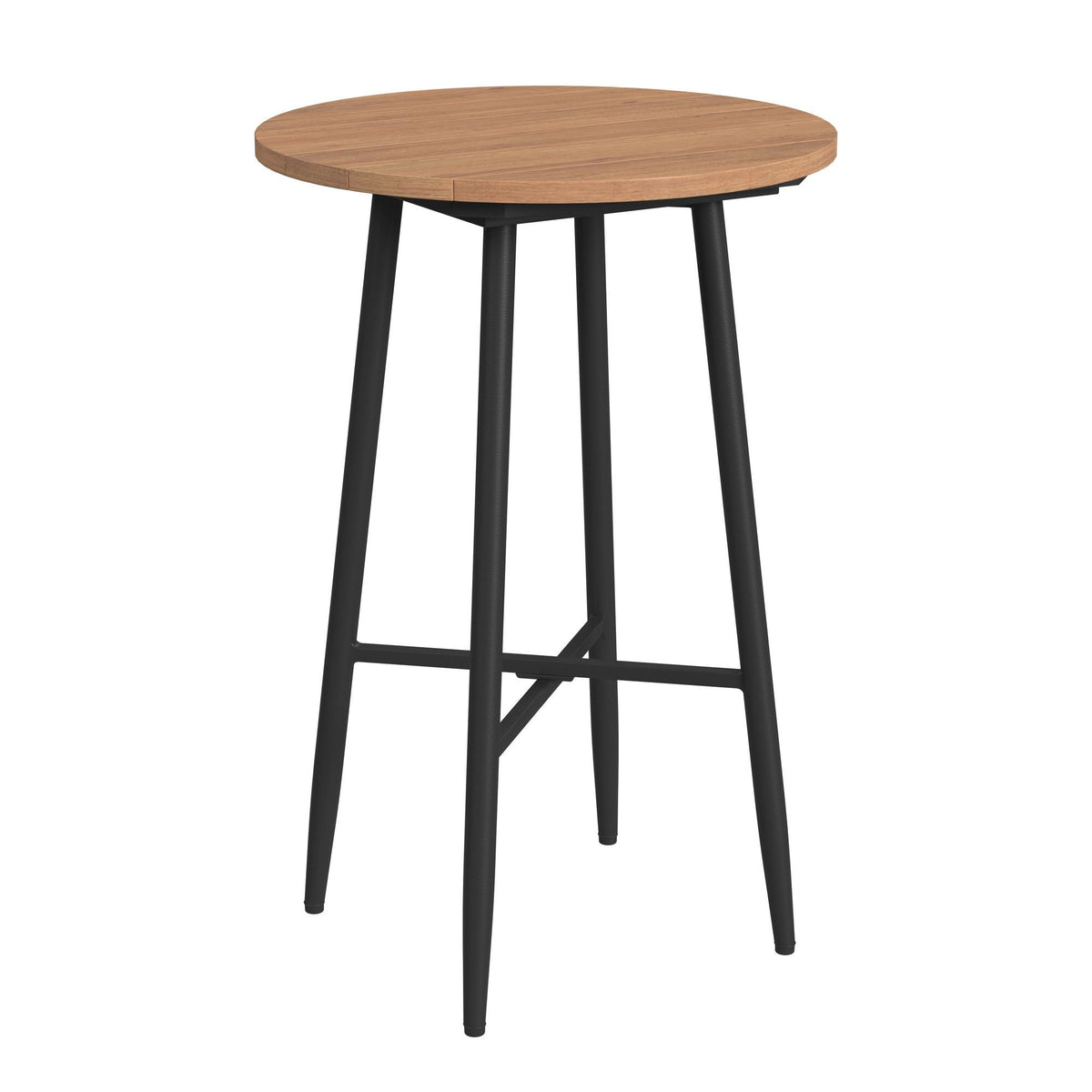 Bayhill Bar Table in Black / Light Brown by Elements International