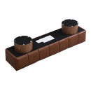 Upholstered Dining Bench For Dining Room, End Of Bed Entryway Bench Ottoman For Bedroom Living Room - Brown