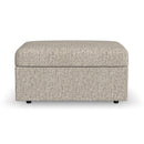 Sky - Storage Ottoman - Light Gray - Atlantic Fine Furniture Inc