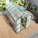 Polycarbonate Walk-In Greenhouse, Raised Base For Outdoor In All Season