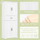 Bathroom Storage Cabinet With Multifunctional Storage Space, Drawer With Slide Rails, Adjustable Shelf