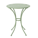 Ambrosia - 3 Piece Bistro Set With Leaf Motifs Top And Seat