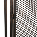 Samantha - Iron Fireplace Screen 2 Door Design