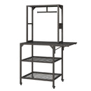 Heavy Duty 3D Printer Stand With Filament Storage Rack - Black