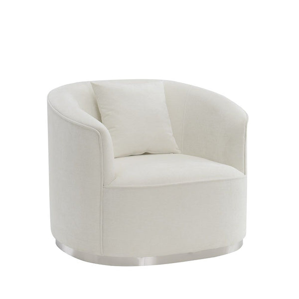 Odette - Chair With Pillow - Beige
