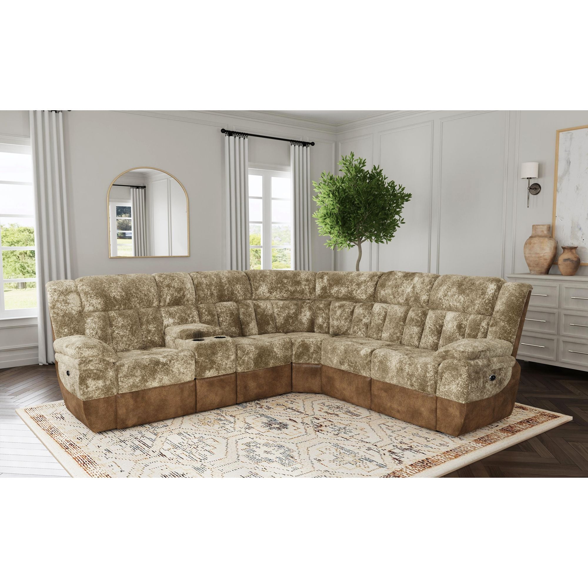 Santorini - 6 Piece Motion Sectional Set