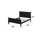 Louis Philippe - Sleigh Bedroom Set