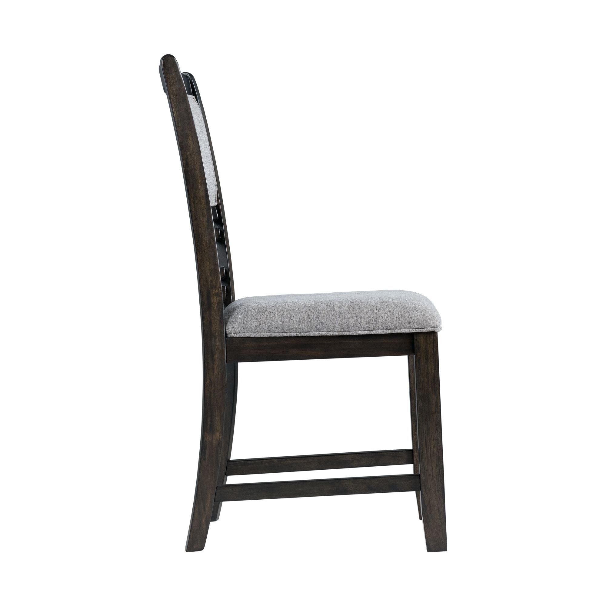 Amherst Side Chair (Set of 2) in Dark Brown by Elements International, view 21
