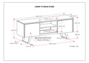 Lowry - Handcrafted, TV Media Stand