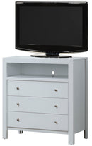 Elegant Transitional Media Chest