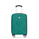 4 Piece Lightweight Suitcase, Makeup Box, Aircraft Wheels