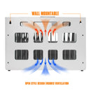 16 Bay Charging Cabinet For Laptop book, Locking Charging Station
