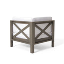 Brava - X Back Corner Chair