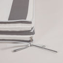 2 Pieces Set Outdoor Lounge Chair Cushion Replacement Patio Furniture Seat