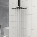 8" Square Rain Shower Head, Ceiling / Wall Mount Stainless Steel Bath Fixture