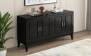 4 Door Sideboard Storage Cabinet With Door Shelf