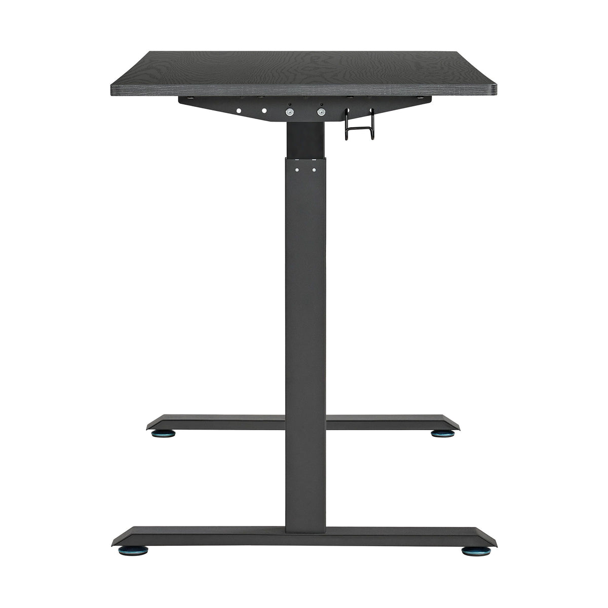 Oakland 2.0 Adjustable Desk in Black by Elements International, view 5