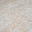 Stylish Outdoor / Indoor Lightweight Concrete Side Table With Travertine - Beige