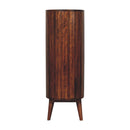 Cortez - Open Cabinet - Brown
