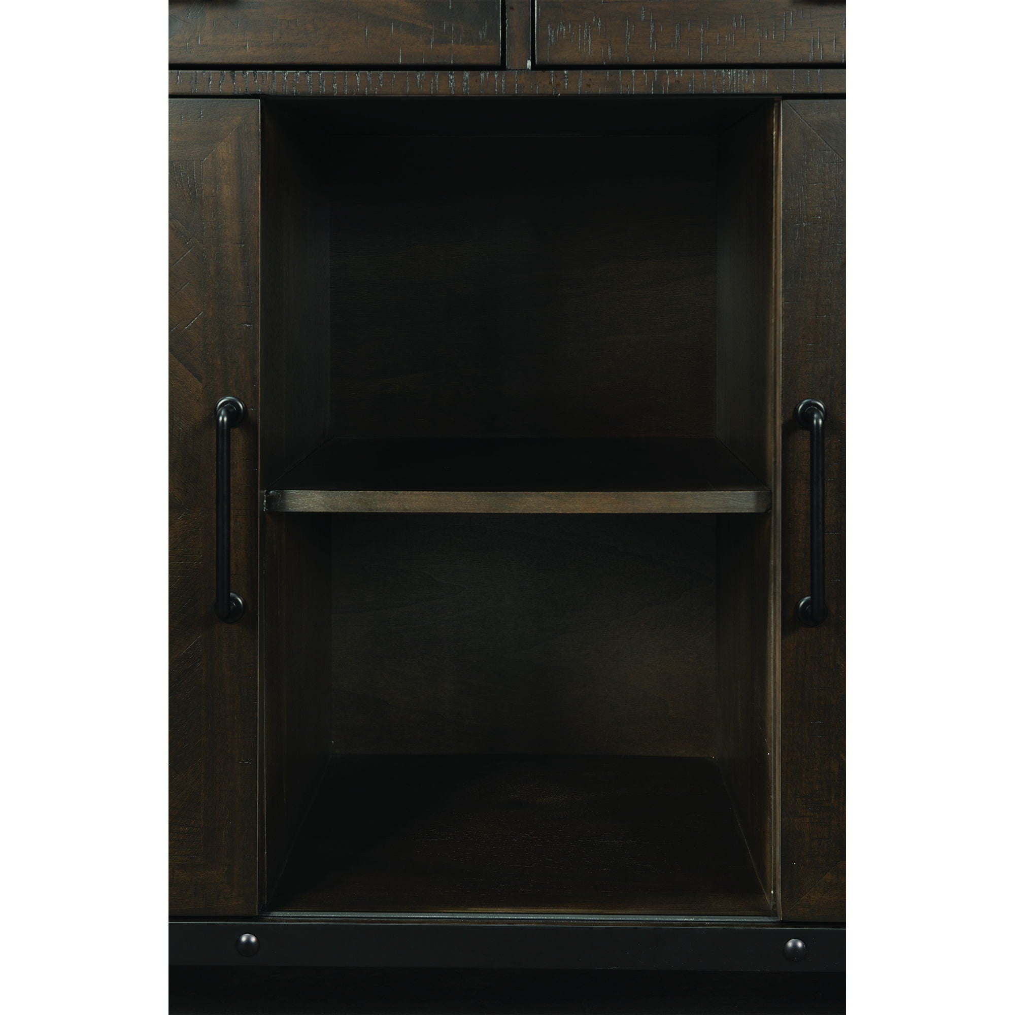 Colorado Server in Dark Brown by Elements International, view 9