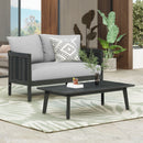 Outdoor Seating Group With Cushions And Coffee Table