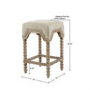 Christine - Counter Stool - Light Gray