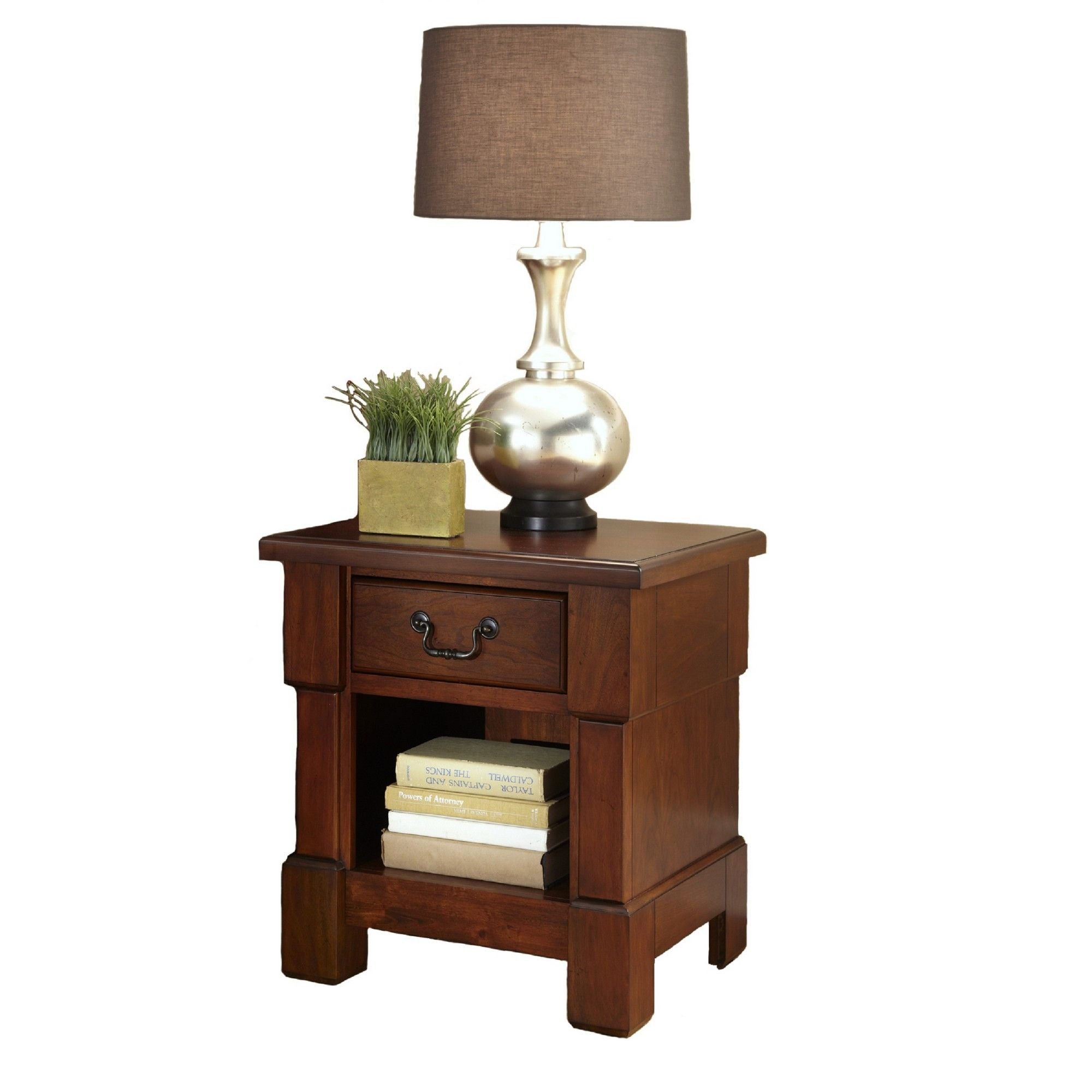 Aspen - Nightstand - Dark Brown