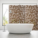 Decorative Freestanding Metal Privacy Screen For Indoor & Outdoor Use