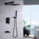 Modern 10" Wall Mounted Rainfall Shower Head System