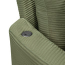 Oversized Double Chaise Lounge Sofa With USB Ports