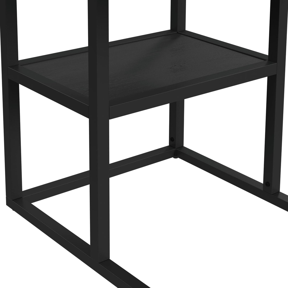 Halo Smart C-Table in Black by Elements International, view 8