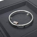 Modern 50,000 Btu Square Fire Table With Propane Tank