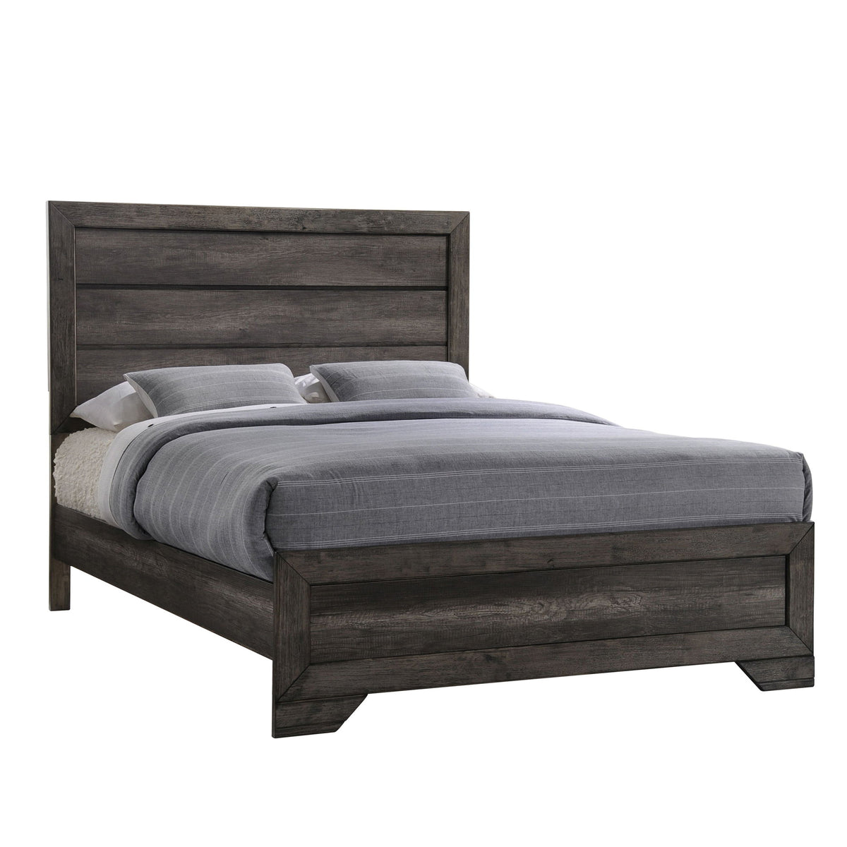 Nathan Panel Bedroom Set in Dark Gray by Elements International, view 11