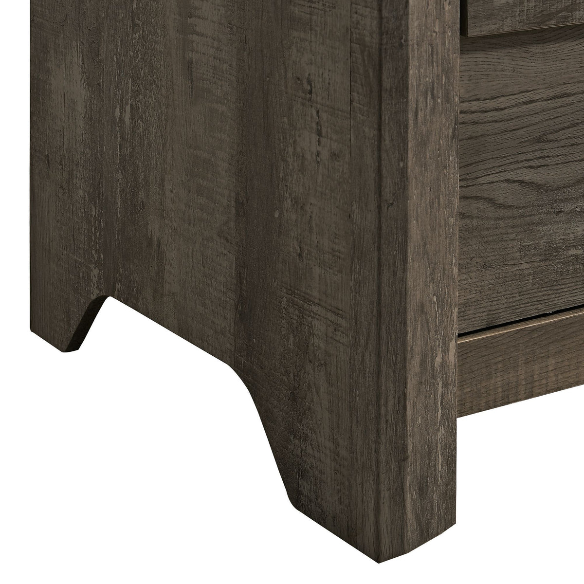 Eleanor Dresser & Mirror Set in Dark Gray by Elements International, view 18