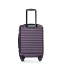 20" Carry On Luggage Lightweight Suitcase, Spinner Wheels