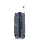 Hardshell Suitcase Double Spinner Wheels Luggage Sets, Lightweight With Tsa Lock, 3 Piece Set