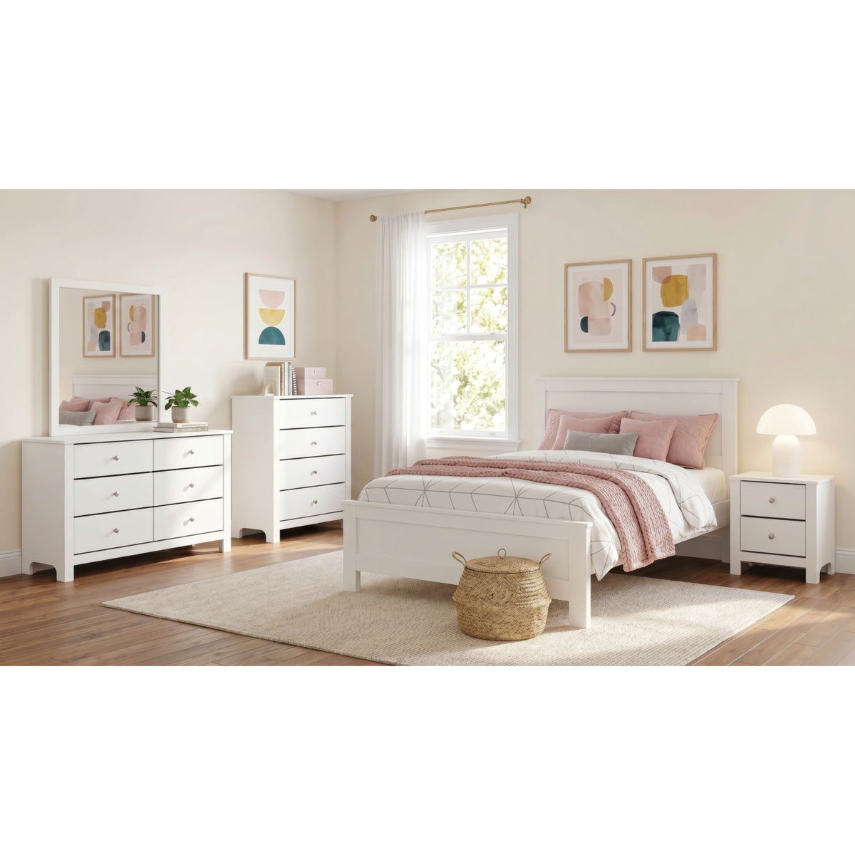 Sami Youth 4-Drawer Chest in Dark Brown by Elements International, view 26