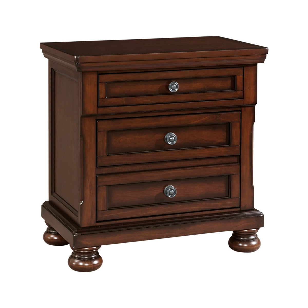 Kingston Nightstand With Power in Walnut by Elements International
