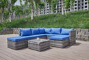 Patio Sofa With Cushions