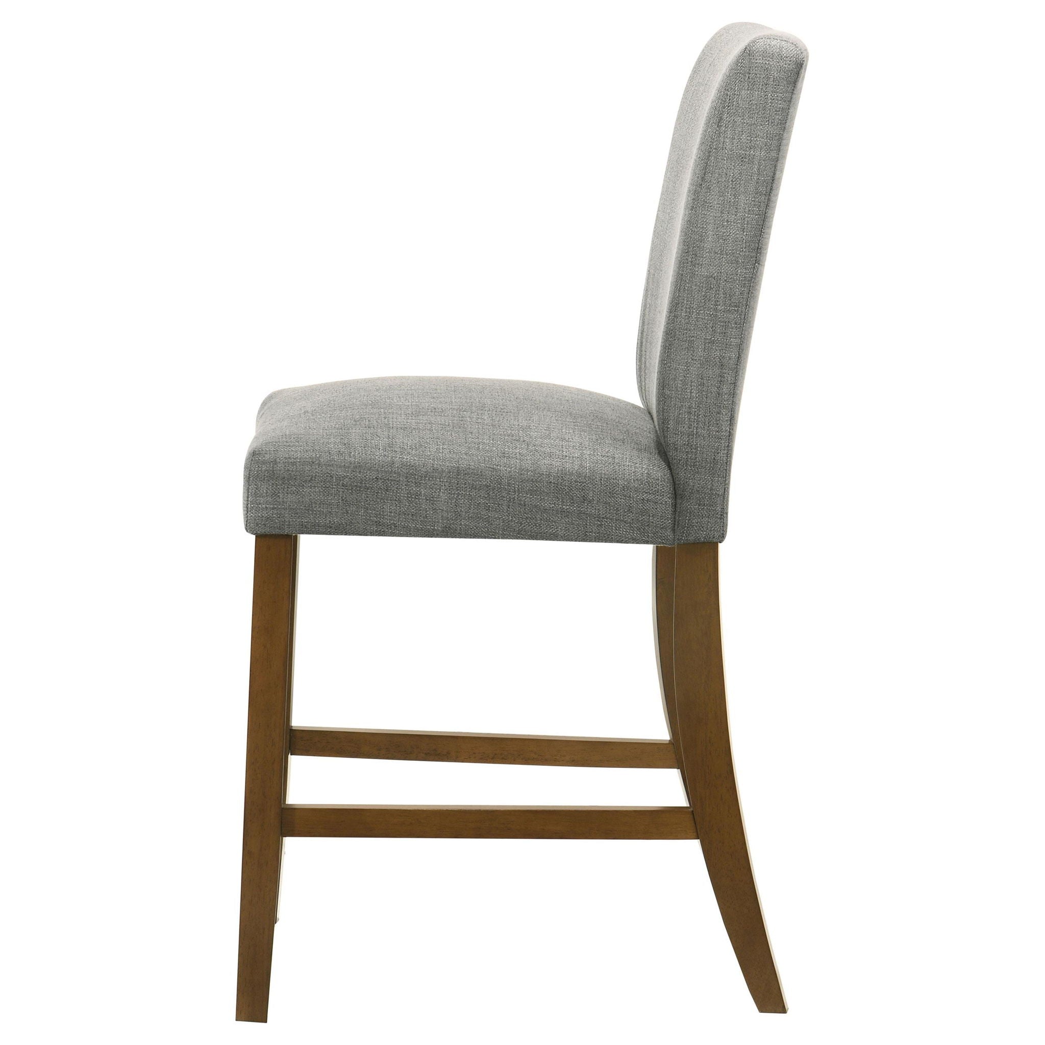 Paxton Upholstered Counter Height Dining Chair Grey (Set of 2) - Atlantic Fine Furniture Melbourne FL